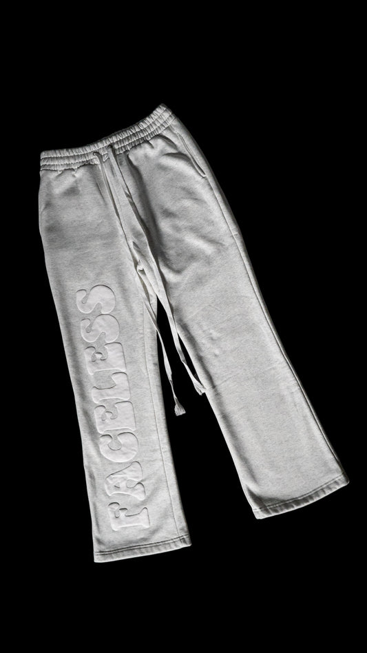 Flared Sweatpants - Heather Grey